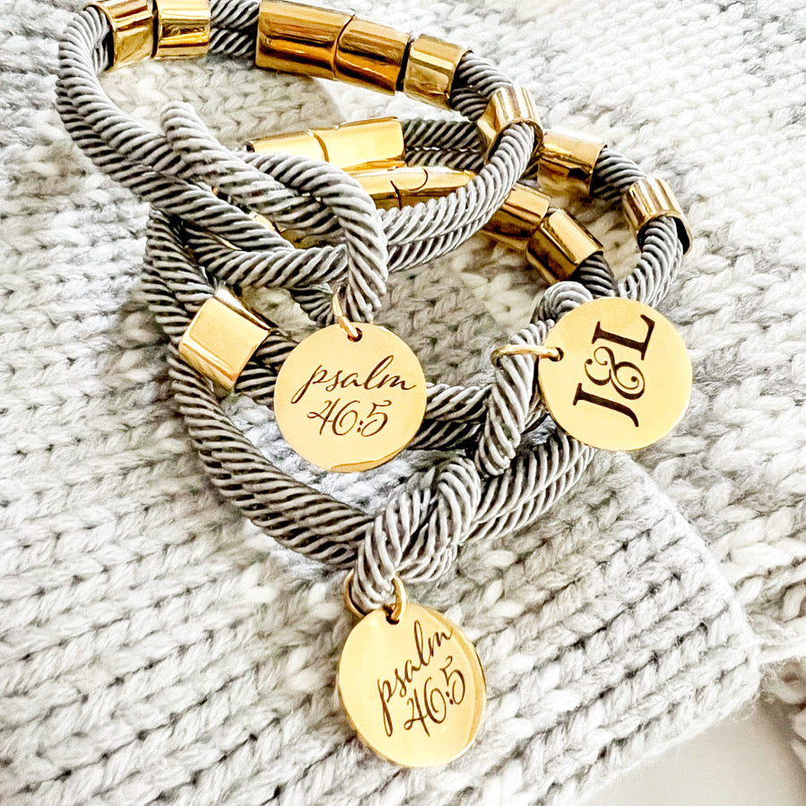 Larks head hot sale knot bracelet