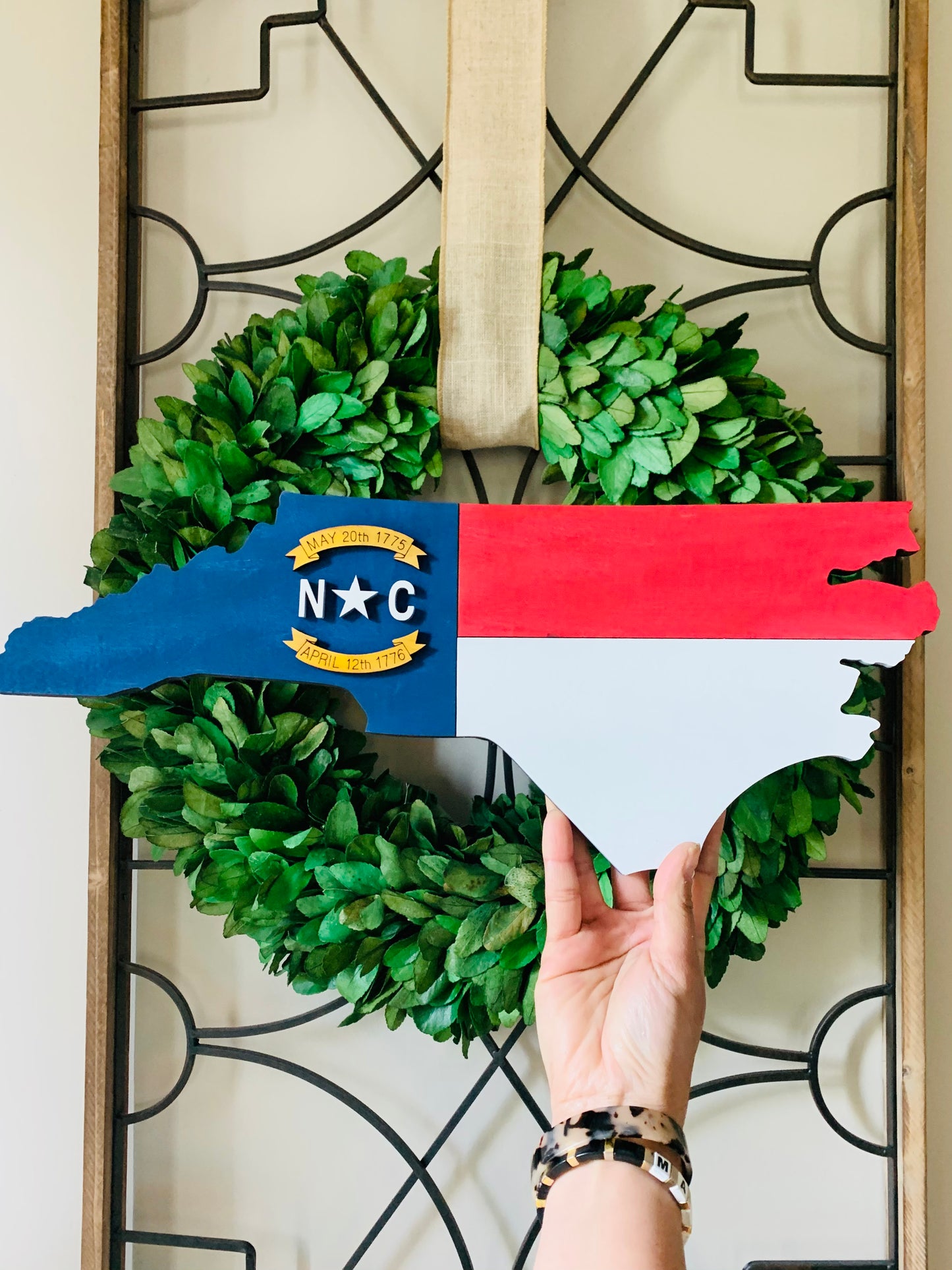 NC Flag Map
