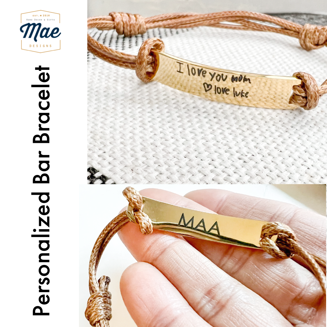 Personalized Bar Bracelet