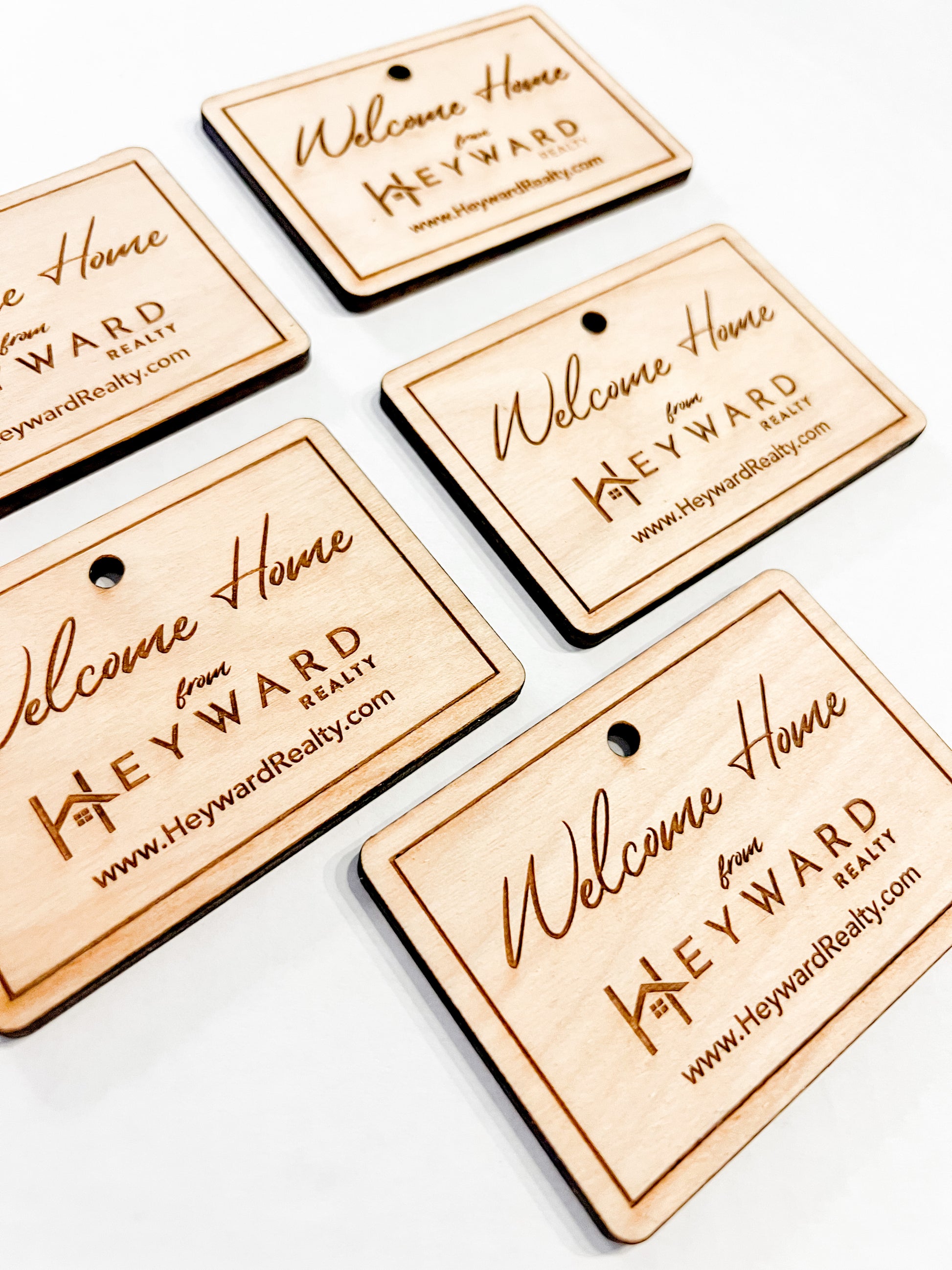MULTI-PACK Custom Wood Gift or Wine Tag Sets
