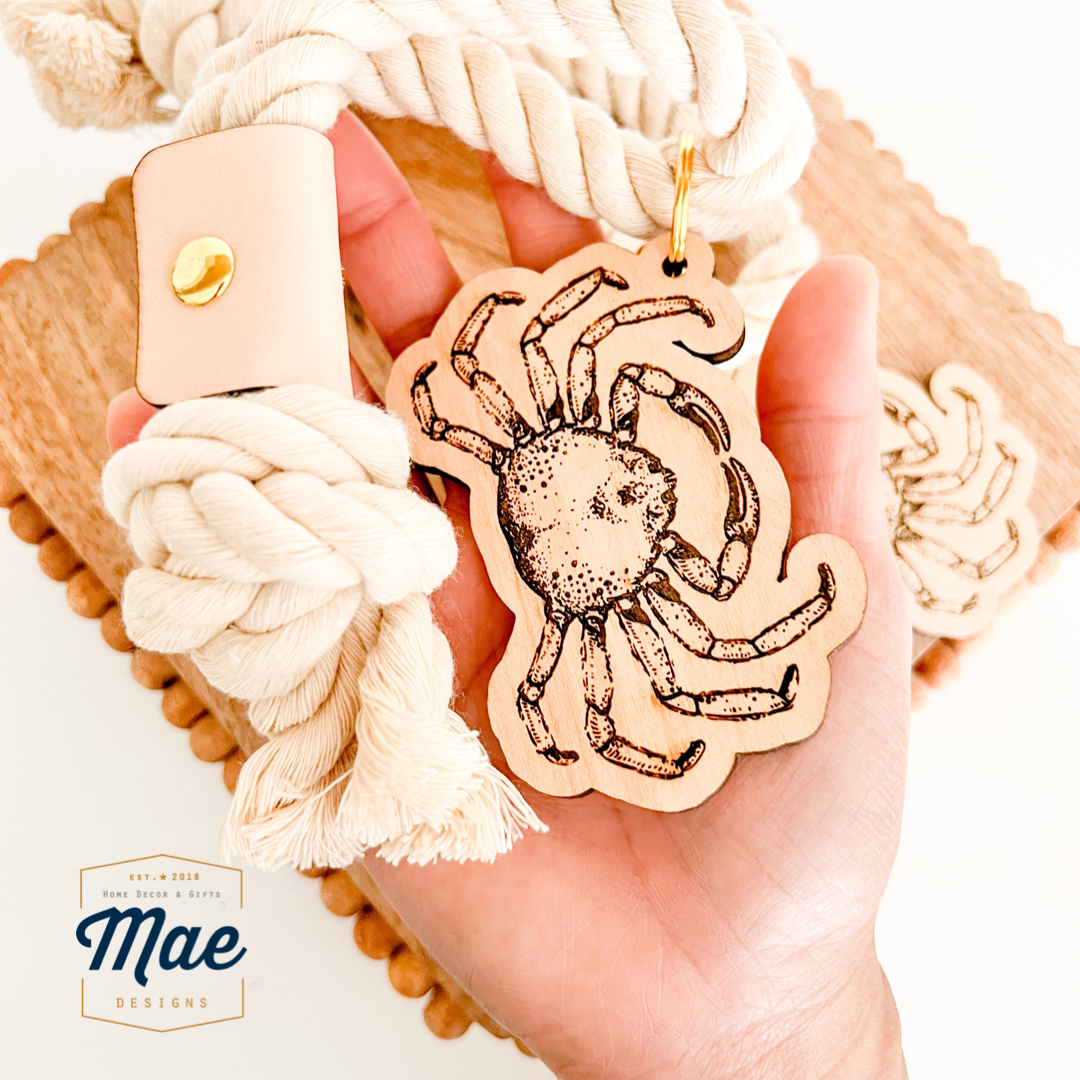 Crab Rope Keychain