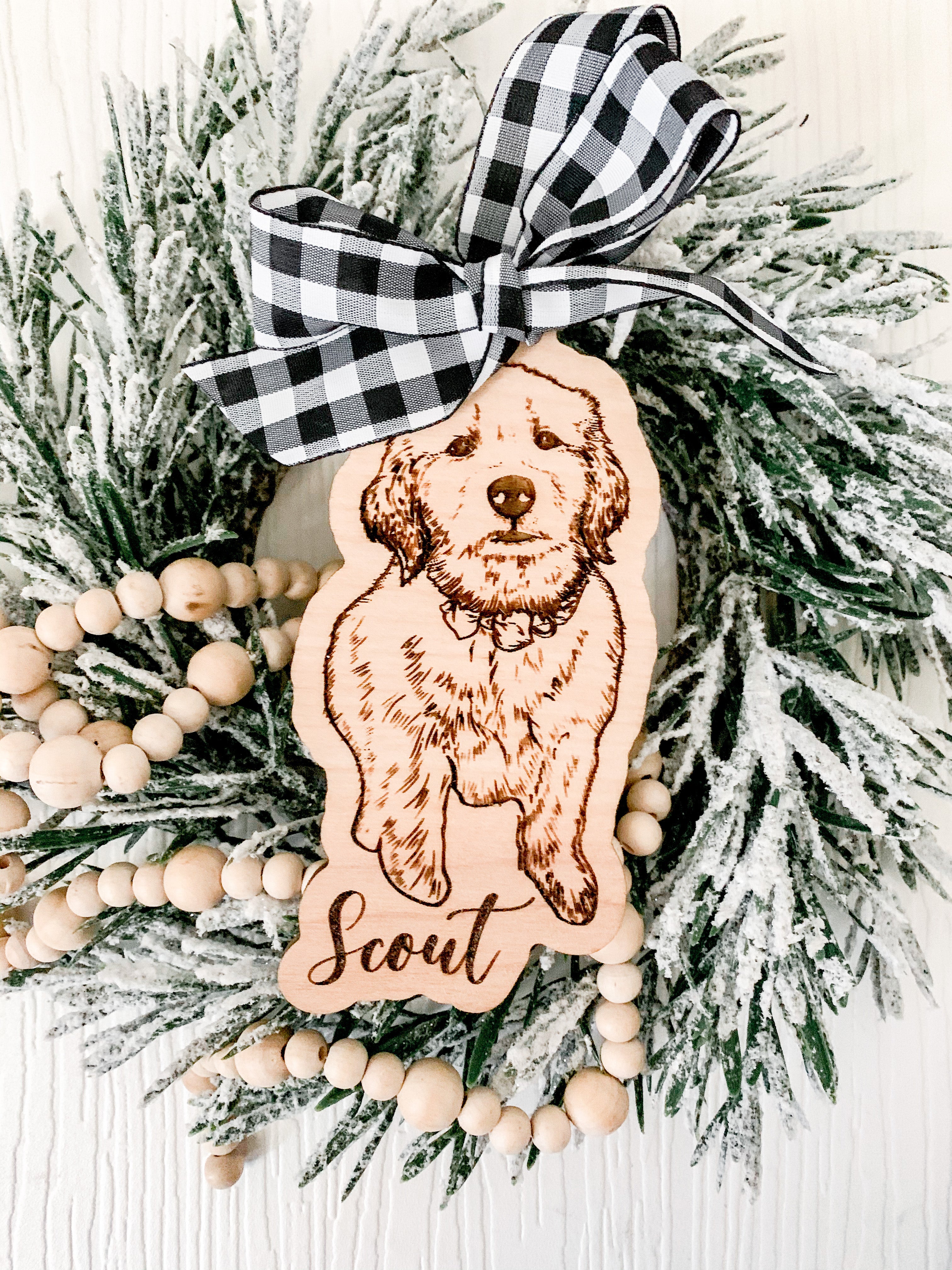 Custom pet clearance ornament