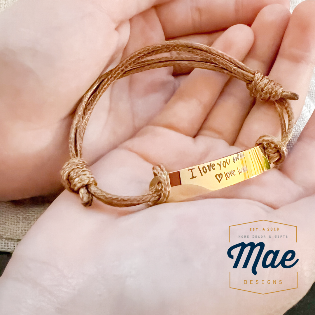 Personalized Bar Bracelet