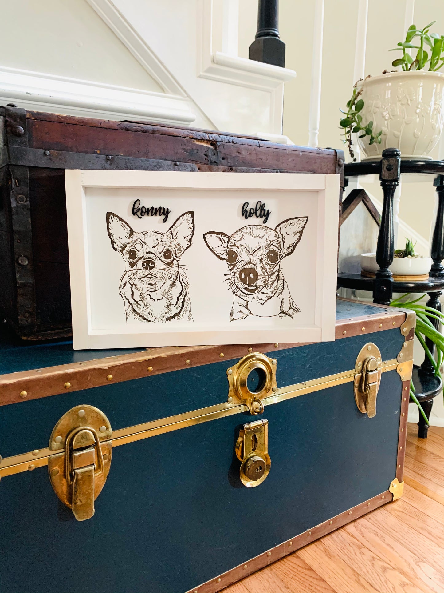 Custom Pet Portraits for Two